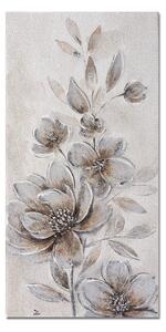 Obraz SOFT BLOOM A - ručně malovaný 40x80cm