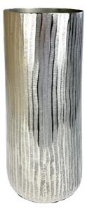 Váza kov stříbrná v. 40 cm