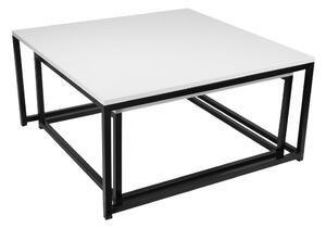 Set 2 ks konferenčních stolků Hustler Typ 1 (bílá matná + černá). 1075386