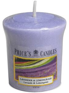 Price´s FRAGRANCE votivní svíčka Levandule & Lemongrass - hoření 15h
