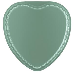 Srdce dortová forma 25 cm zelená Bon Ton Guardini (Barva - světle zelená)