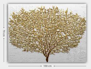 (3705) GOLDEN TREE nástěnný obraz na plátně