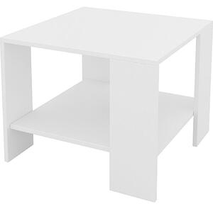 KONFERENČNÍ STOLEK, bílá, kompozitní dřevo, 55/42/55 cm Carryhome - Konferenční stolky