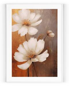Plakát / Obraz Wildflower Bez okraje Napnuté plátno na dřevěném rámu 40 x 50 cm