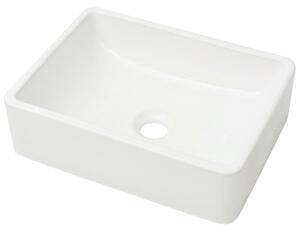 Umyvadlo - keramické - bílé | 41x30x12 cm