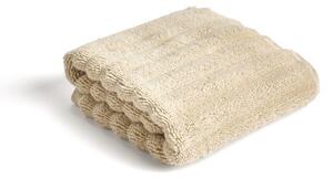 Béžový froté bavlněný ručník 30x50 cm Navira – Kave Home