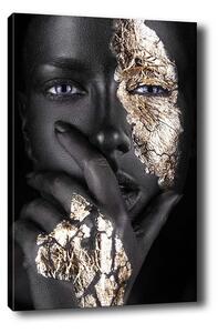(3685) BLACK WOMAN nástěnný obraz na plátně