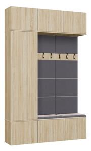 Předsíňová stěna HAGA III 1Sz2W - dub sonoma