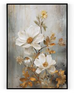 Plakát / Obraz Wildflower 40 x 50 cm Napnuté plátno na dřevěném rámu Bez okraje