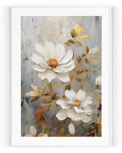 Plakát / Obraz Wildflower S okrajem Tiskové plátno A4 - 21 x 29,7 cm