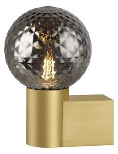 LA 1007858 Skleněné stínidlo VARYT Diamant smoke - BIG WHITE (SLV)