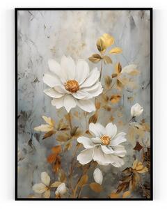 Plakát / Obraz Wildflower S okrajem Tiskové plátno A4 - 21 x 29,7 cm