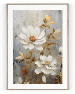 Plakát / Obraz Wildflower S okrajem Pololesklý saténový papír A4 - 21 x 29,7 cm