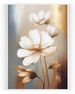 Plakát / Obraz Wildflower 50 x 70 cm Napnuté plátno na dřevěném rámu Bez okraje