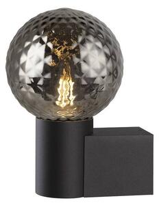 LA 1007858 Skleněné stínidlo VARYT Diamant smoke - BIG WHITE (SLV)