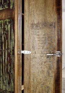 TESORI Skříň 175x90 cm, staré dřevo