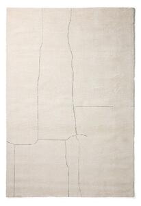 Krémový ručně tkaný koberec s příměsí bavlny 230x160 cm Lisdan – Kave Home