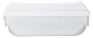 OSMONT ELE57260 ELEKTRA 1 stropní/nástěnné průmyslové plastové svítidlo bílá IP54 3000 K 8W LED