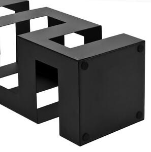 Stojan na deštníky Tetris - ocelový | černý
