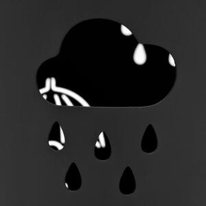 Stojan na deštníky Umbrellas - ocelový | černý