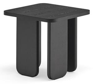 MUZZA Odkládací stolek arq 48 x 48 cm černý