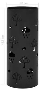 Stojan na deštníky Umbrellas - ocelový | černý