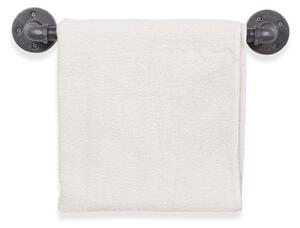 Kalune Design Nástěnný věšák na ručníky BORURAF 47 cm černý