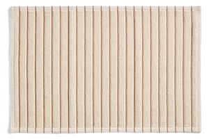 Oranžová/béžová textilní koupelnová předložka 50x80 cm Merade – Kave Home