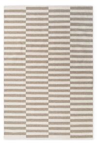 Bílý/šedý oboustranný/ručně tkaný vlněný koberec 200x300 cm Vika – Hanse Home