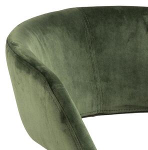 Kancelářská židle Grace VIC na kolečkách zelená