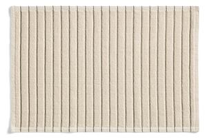 Zelená/béžová textilní koupelnová předložka 50x80 cm Merade – Kave Home