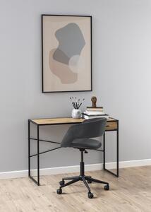 Kancelářská židle Grace VIC na kolečkách tmavě šedá