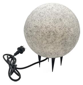 Venkovní dekorační svítidlo LUMISTONE 1xE27/15W/230V IP65 pr. 25 cm
