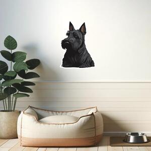 PIPPER. Nálepka Skotský teriér Velikost: 60cm
