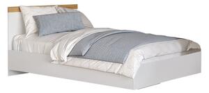 Jednolůžková postel 90cm Valgo 90 (bílá + dub wotan). 1075514