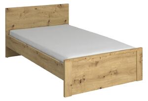 Manželská postel 120 cm Andra (dub artisan) (bez roštu a matrace). 1052748