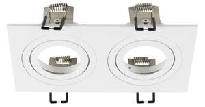 LA 1008008 NEW TRIA® 155 podhledový kroužek, D: 17 Š: 9 V: 4 cm, dvousvítidlo, IP 20, bílá barva - BIG WHITE (SLV)