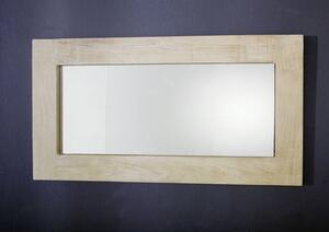 WHITE WOOD Zrcadlo 115x60 cm, akácie
