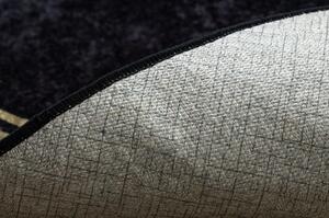 Dywany Luszczow Dětský kusový koberec MIRO 52071.803 pratelný Rám, řecký protiskluz, černý / zlatý Rozměr koberce: 120 x 170 cm