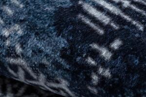 Makro Abra Kusový koberec pratelný MIRO 51924.805 Abstraktní protiskluzový šedý modrý Rozměr: 160x220 cm