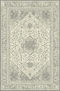 Kusový vlněný koberec Agnella Isfahan Lurieta šedý Rozměr: 200x300 cm