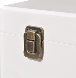 Odkládací skříňka - bílá | 40x30x57 cm