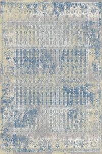 Kusový vlněný koberec Agnella Isfahan Grawe béžový modrý Rozměr: 200x300 cm