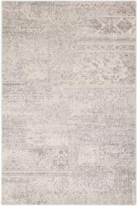 Kusový vlněný koberec Agnella Isfahan M Korist Popel Patchwork šedý Rozměr: 200x300 cm