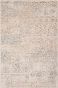 Kusový vlněný koberec Agnella Isfahan M Korist Piaskowy patchwork béžový Rozměr: 200x300 cm