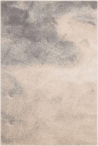 Kusový vlněný koberec Agnella Isfahan M Tyrk Piaskowy béžový šedý Rozměr: 160x240 cm