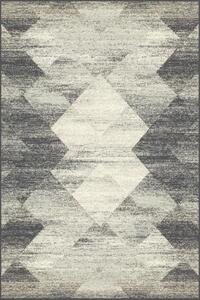 Kusový vlněný koberec Agnella Isfahan M Skara Popel šedý Rozměr: 133x180 cm