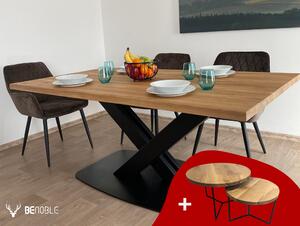 Jídelní stůl Šik + Konferenční stolek TWO Bro set Velikost Desky: 1300x800 (mm)