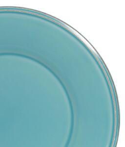 Dezertní talíř Constance Turquoise 23,5 cm