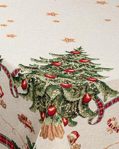 Dům Vánoc Gobelínový vánoční ubrus s motivem Stromeček Velikost: 100x100 cm